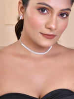 Diamond-Studded Bridal Jewellery Set-VOJ254