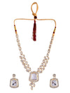 Ethnic Layered Jewellery Set with Necklace-VOJ258