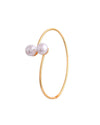 One Gram Gold Plated Pearl Studded Bracelet-VOJ264