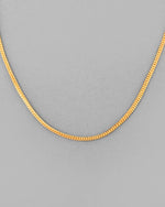 Gold Plated Snake Chain For  Women-VOJ286