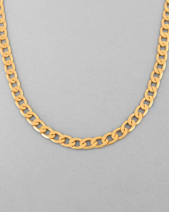 Gold Plated Chain For  Men-VOJ287