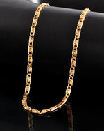 Gold-Plated Statement Chain-VOJ288