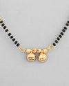 Gold-Plated Beaded Mangalsutra-VOJ303