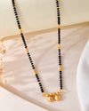 Gold-Plated Beaded Mangalsutra-VOJ303