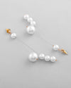 Pearl Studded Handcrafted Classic Drop Earrings-VOJ367