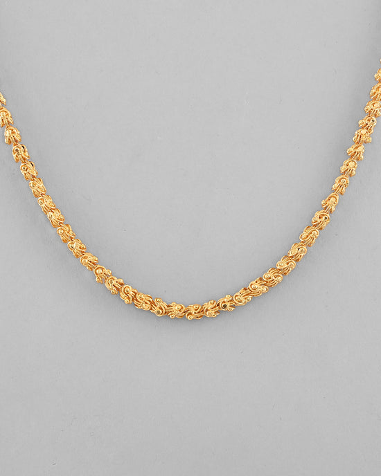 Gold Plated EvilEye Men Designer Chain-VOJ395