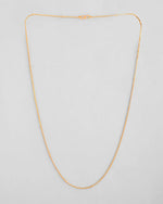 Gold Plated Small Gold Beads Chain For Women-VOJ422