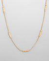 Gold Plated Designer Chain With Gold Pipe-VOJ424