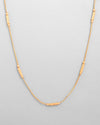 Gold Plated Designer Chain With Gold Pipe-VOJ424