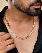 Gold Plated Designer Chain For Men-VOJ461