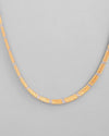 Dual Toned Self Designed Gold Plated Chain For Men-VOJ464