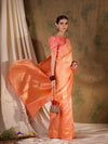 Suha Womens Fashion Ethnic Peach Color Sarees-MLSHWSA1337PCH0ONE