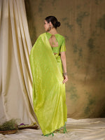 Suha Womens Fashion Ethnic Pista Green Color Sarees-MLSHWSA1345PSG0ONE