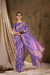 Suha Womens Fashion Ethnic Lavender Color Sarees-MLSHWSA1355LVR0ONE