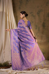 Suha Womens Fashion Ethnic Lavender Color Sarees-MLSHWSA1355LVR0ONE