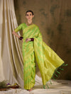 Suha Womens Fashion Ethnic Pista Green Color Sarees-MLSHWSA1357PSG0ONE