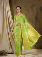 Suha Womens Fashion Ethnic Pista Green Color Sarees-MLSHWSA1362PSG0ONE