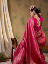 Suha Womens Fashion Ethnic Pink Color Sarees-MLSHWSA1365PNK0ONE