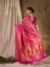 Suha Womens Fashion Ethnic Pink Color Sarees-MLSHWSA1365PNK0ONE