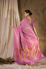 Suha Womens Fashion Ethnic Pink Color Sarees-MLSHWSA1367PNK0ONE