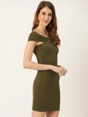 Veni Vidi Vici Olive Bardot Bodycon Dress