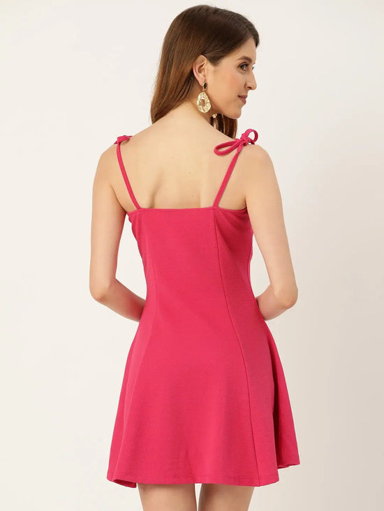 Veni Vidi Vici Coral Bustier Dress