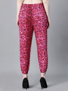 Women Multicolor Animal Print Elasticated Tie-Up Pant-W23047WP0001