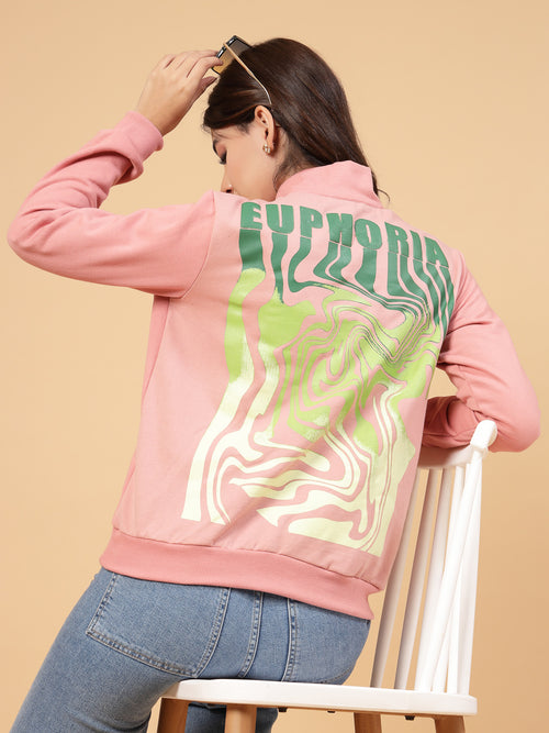 Rigo Women Euphoria Puff Printed Sweatshirt