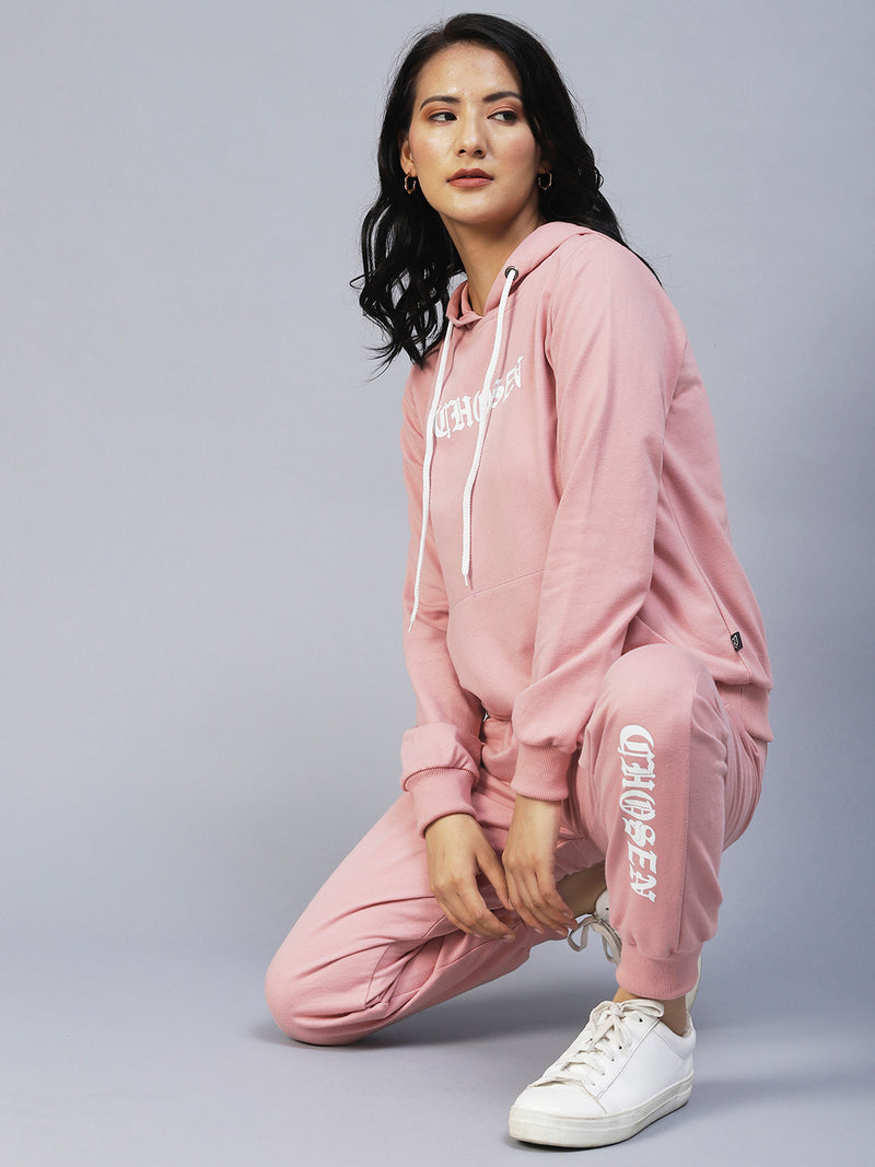 Rigo Cotton Terry Printed Hooded Tracksuit