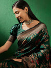 Suha Womens Fashion Ethnic Green Color Sarees-MLSHWSA1257GRN0ONE