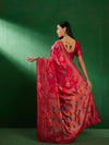 Suha Womens Fashion Ethnic Pink Color Sarees-MLSHWSA1258PNK0ONE