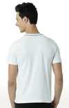 Huetrap White Mens Short Sleeve Graphic Printed Tshirt-HT13MKGRAWHT00333