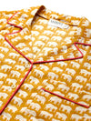 Night shirts in Yellow Elephant Print