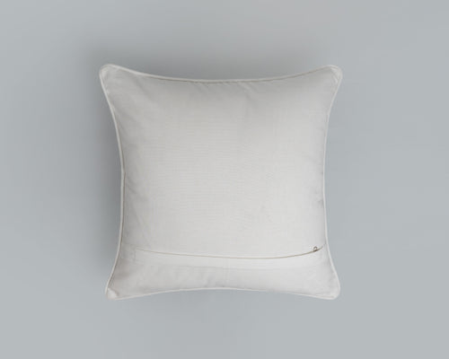 Solid White 100% cotton plain cushion cover for sofa-230456109