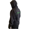 Men's Black Printed Hoodie - Stylish & Comfortable-Hoodies-KA-00101