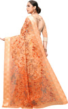 Orange Printed Art Silk Saree-VSAR1260Aa-Standard