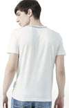 Huetrap White Mens Short Sleeve Graphic Printed Tshirt-HT17MKGRAOFW00671