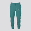 100% Cotton Green Joggers- 240 GSM, French terry
