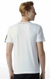 Huetrap White Mens Short Sleeve Graphic Printed Tshirt-HT15MKGRAOFW00128