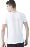 Huetrap White Mens Short Sleeve Graphic Printed Tshirt-HT17MKGRAWHT00566