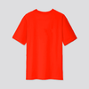 Red Round Neck 100% Cotton Customized T-Shirts - 180 GSM