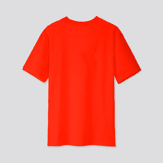 Red Round Neck Poly T-Shirts - 160 GSM