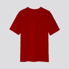 Maroon Round Neck 100% Cotton Customized T-Shirts - 180 GSM