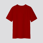 Maroon Round Neck Poly T-Shirts - Polyester 160 GSM