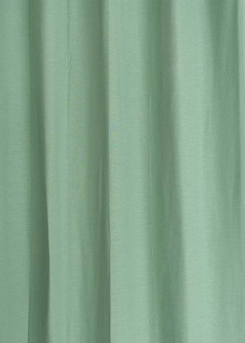 Solid Sage green 100% cotton plain curtain for bedroom - Room darkening - Pack of 1-230423086