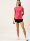 Women Jet Black Active Essential Shorts