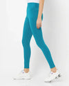 Adorna Women's Stretchable Leggings - Teal Green