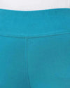 Adorna Women's Stretchable Leggings - Teal Green