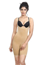 Adorna Bracer Body Suit - Beige