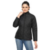 Women Solid Black Jacket